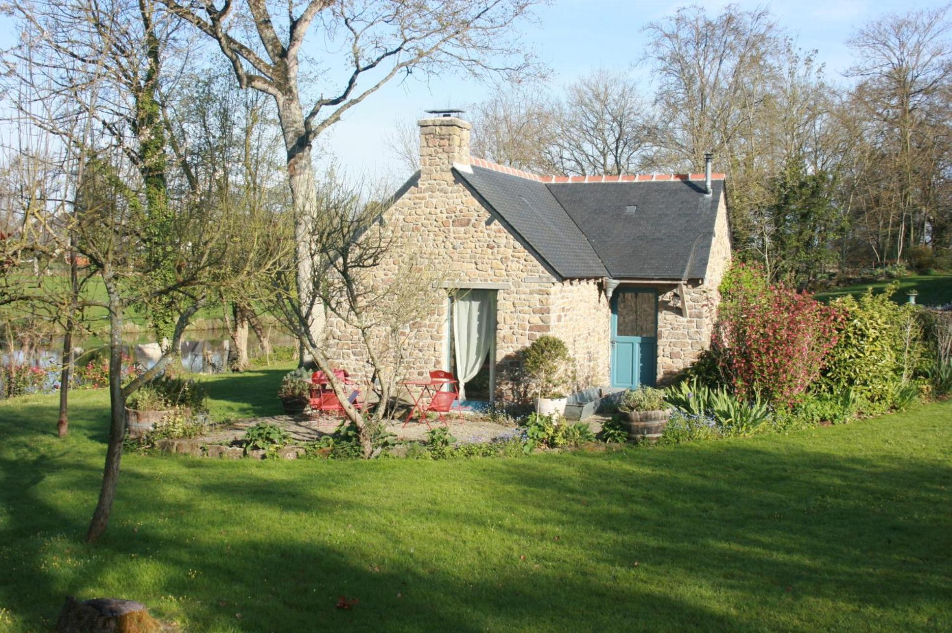 Saint-Pierre-de-Plesguen Au Pont Ricoul B&B 외부 사진