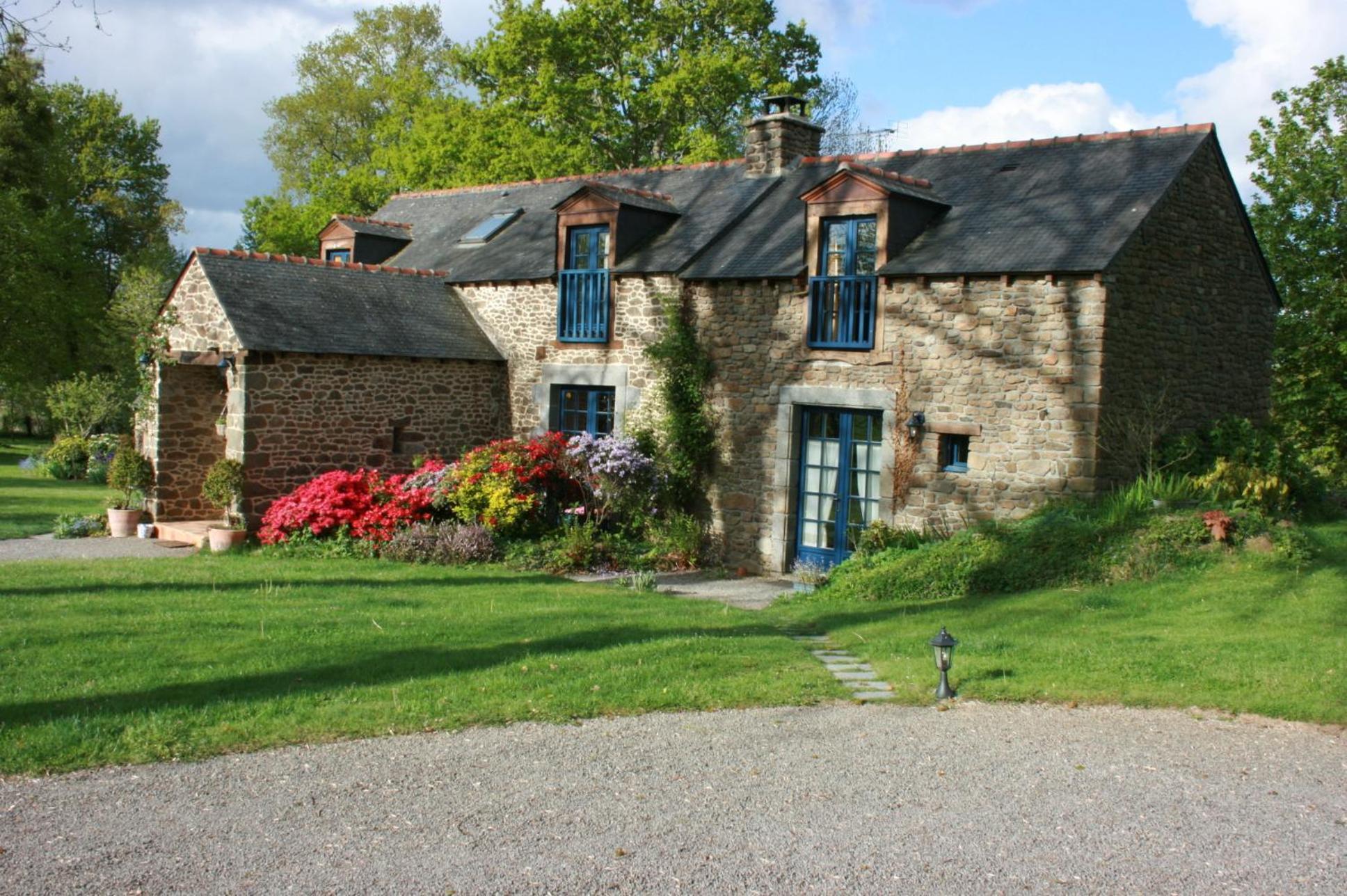 Saint-Pierre-de-Plesguen Au Pont Ricoul B&B 외부 사진